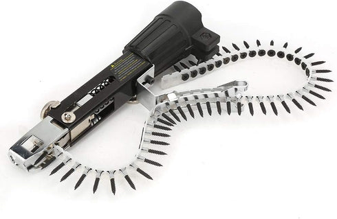 Screw Drill Chain Adapter for Power Drill Gun, Automatic Chain Nail Gun Kit for Electric Drill Woodworking