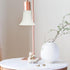 Homoyoyo Frosted Glass Lamp Cover Decorative Lampshade for Wall and Hanging Lights Transparent Bell-Shaped Light Shell