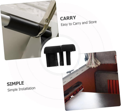 2pcs Settings ERINGOGO Table Leg Protector for Rv Foldable Floor Protector Sturdy Table Leg Bumper Concealed Design