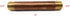 Metal Magery Brass Long Nipple, 3/4" X 3/4", 6" Length Male NPT Pipe Fitting for Plumbing