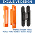 Design6 inch TamBee Hidden Hinge Mortiser Template Invisible Hinge Router Guide Template for TamBee Hidden Door Hinges