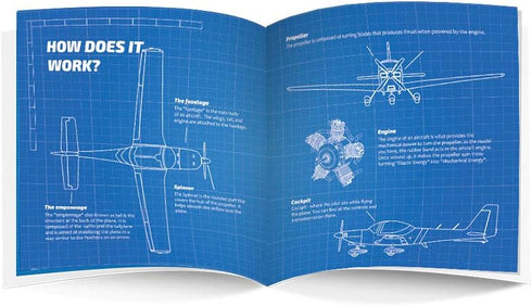 PLAYSTEM Rubber Band Aeroplane Seaplane STEM Kit