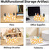 Generic 4 Cute Spring Flowers Bright Yellow Pen and Pencil Organizer Acrylic Straw Holder Markers Organizer Cat Pen
