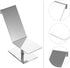 Cabilock Stainless Steel Shoe Display Stand for High Heels Mirror Finish Desktop Shoe Rack Holder for Womens Pumps