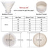 stonylab Quantitative Filter Paper Circles, 100 Pack, 25 Microns Particle Retention, 46 mm Diameter