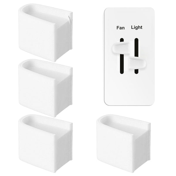 Neyauo 4 Pcs Dimmer Switch Knob Replacement, Universal Dimmer Knob for Ceiling Lights