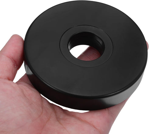 12pcs Baluue Round Industrial Caster Pads Non-Slip PVC Furniture Wheel Protectors Soft Anti-Collision Inserts