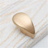 UAMOU Simplicity Kitchen Cabinet Handle Zinc Alloy Pull Cupboard Handle Drawer Knobs Handle Irregular Bedside Cabinet