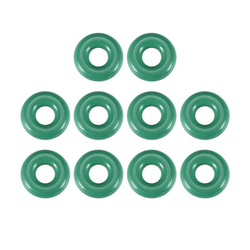 uxcell Fluorine Rubber O-Rings - 10mm OD 3mm ID 3.5mm Width FKM Seal Gasket for Machinery Plumbing, Pack of 10