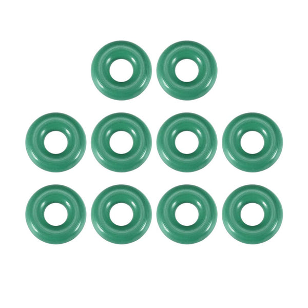 uxcell Fluorine Rubber O-Rings - 10mm OD 3mm ID 3.5mm Width FKM Seal Gasket for Machinery Plumbing, Pack of 10
