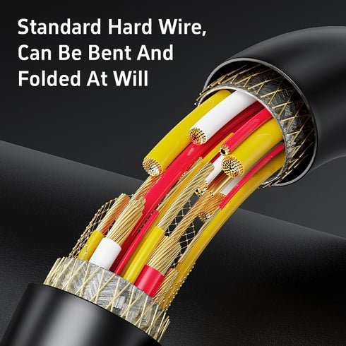 WINWEND 5" 32G IP67 (16.5FT) Dual-Lens Endoscope Camera with Light, Borescope with IPS Screen, Photo & Record Video