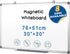 Whiteboard Hanging Magnetic Dry Erase Board, 30 x 20 Inches for Wall Mount, Office, Kitchen, Home