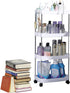Generic Cart Storage Rack Mobile Organizer, Portable Tier Shelf | Versatile Rolling Utility Stand, Sturdy Space-Saver