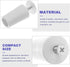 8Pcs 2.36In OUNONA Blind Stoppers Replacement Accessories for Roller Shutters Compact Window Stopper Cord Holders