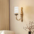 Hanging Glass Lamp Shade Frosted Indoor Ceiling Light Replacement Shade Easy Install Decorative Accessory for Table