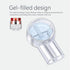 100pcs Waterproof Telephone Wire Connector, Gel-filled UY Butt Splice Network Cable Connectors (UY2/K2)