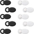 Gosknor 10 Pairs Race Bib Magnets, Oval Race Bib Clips Magnetic Race Bib