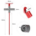 Goupchn Puncture Probes 2PCS Wire Piercing Test Clips, Automotive with 4mm Female Sockets for Testing