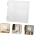 1 Set NUOBESTY Wall Mount Glove Dispenser Box Acrylic Mask and Glove Holder Storage Container for Home and Office