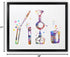 Dignovel Studios 11X14 Unframed Chemical Lab Test Tubes Pipette Art Print, Laboratory Science Biology Decor