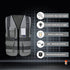 A-SAFETY Grey Security Vest with Zipper Pockets