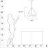 28990 100-Watt 3-Light Bulbs Minka Lavery Matte Black Drum Pendant Light with Frosted Clear Glass Shade, No Included