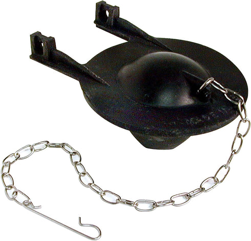 Edward Tools Toilet Flapper Replacement Kit Universal - Flexible Rubber Seal for Water Saving - Made to fit 2 Flush Valves -Stainless Steel chain - Fits American Standard, Kohler, Toto, Mansfield