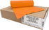 55 50 Pack) 1.5 37" 54" 50-55 Ultrasac Heavy Duty Gallon Orange Trash Bags - (Value - MIL equivalent Industrial