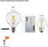G25 Bulbs, 60W 500 CRI90+ E26 Dimmable 3500K, Bulbs 6 Pack LED Globe Light Equivalent Lumens, Base Neutral White Edison