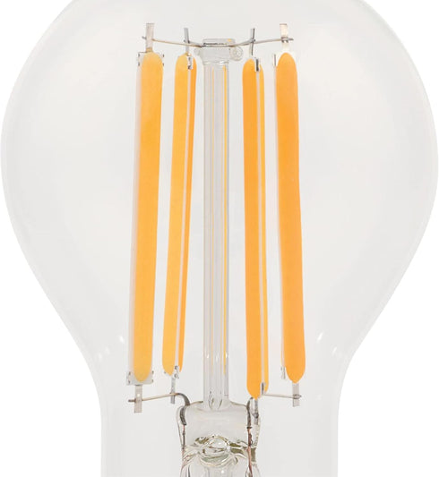 Westinghouse 5255000 A19 Dimmable Clear Filament LED Light Bulb, 10 Watt (100 Watt Equivalent), Medium Base