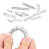 200PCS Spring Assortment Kit, Zinc Plated Extension and Compression Springs Kit with 20 Different Sizes for DIY