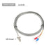 MECCANIXITY Thermocouple Temperature Sensor M6 Screw Temperature Probes J Type 6.6ft 0 to 750°C(32 to 1382°F)