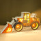 Night Light for Kids, Wooden Loader with Led Night Light, Nursery Nightlight