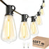 Svater Outdoor String Lights 60 FT ST38 Patio String Lights with 32