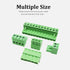 20 PCS 2 Pin 5.08mm Pitch Pluggable PCB Screw Terminal Block, Phoenix 8 Pin Plug for 24-12AWG