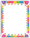 School Border Stationery USA Made Teacher Letterhead, 60 Letterhead Sheets, 8.5 x