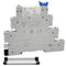 Electromagnetic Relay 24V DC/AC SPDT 6A with LED Indicator, Socket Base, DIN Rail, Ultra Thin 6.2mm