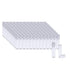 ALWSCI 1ml Shell Vial, Flat Base Clear Glass, 8 * 30 mm, 200 pcs/pk with 8 mm PE Plug, Transparent