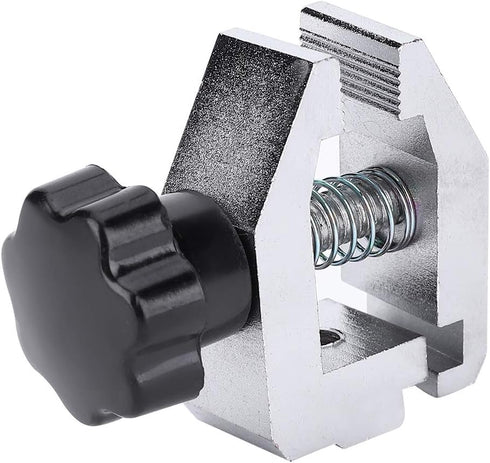 ViaGasaFamido SJJ-01 Push Pull Force Fixture, 500N High Capacity Stainless Steel Jaw Clamp Tension Meter