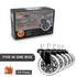 Upgrade 2.5" Chair Caster Replacement Wheel - Heavy Duty Universal Set of 5 for Hardwood Floor and Carpet