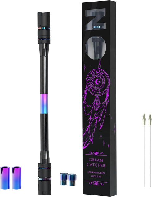 Spinning Pen by Mr.NOPE - Mortal Series Limited Color Version (Black) Professional