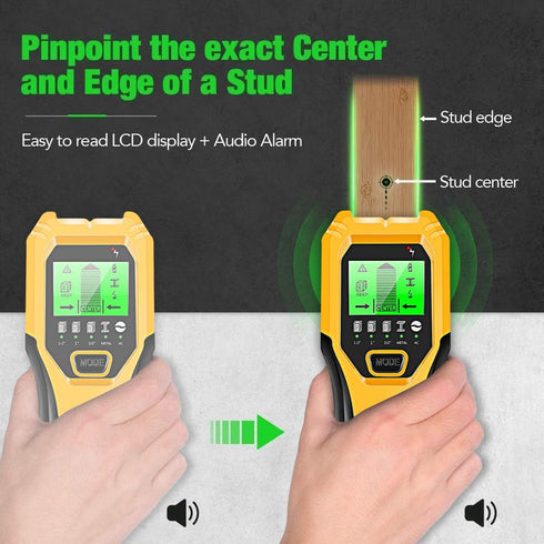 FOLAI 5 1 Stud Finder Wall Scanner in Multifunctional Upgraded Smart Wall Scanner, Stud Sensor Beam Detector