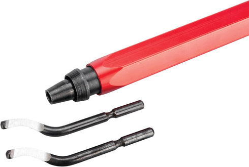 Performance Tool W2960 Pipe Reamer and Deburring Tool for Metal, PVC, Conduit with Swivel Head and Quick Release Blade
