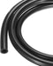 2m(7ft) Black Silicone Tubing 9.5mm(3/8") ID x 14.3mm(9/16") OD, Pure Silicone Hoses for Pump Siphoning, Draining