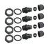 200x100x70mm Outdoor Junction Box - Plastic Latch Universal IP67 Waterproof Project Electrical Box, DIY Electrical