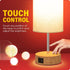 Yarra-Decor Bedside Lamp with USB A+C Charging Ports & AC Outlet, Touch Control Table Lamp for Bedroom, 3 Way Dimmable