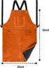 Heavy Duty Leather Welding Apron - Flame & Heat Resistant