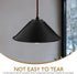 8.46 Inch UPKOCH Industrial Style Metal Lampshade Black Vintage Pendant Light Shade for Hanging Light Fixtures