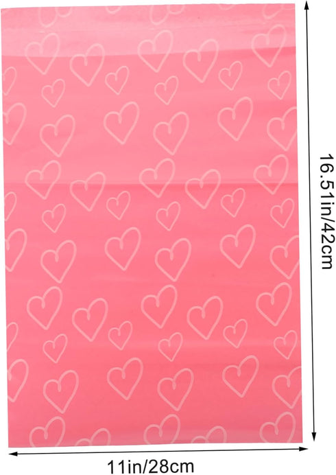 100pcs Packaging Healeved Sanitary Bags for Women Pink Feminine Pads Disposable Menstrual Pouches Leak Lightweight