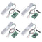 ShangHJ 4 Sets Digital Load Cell Weight Sensor + HX711 ADC Module for Arduino DIY Kitchen Scale Kit